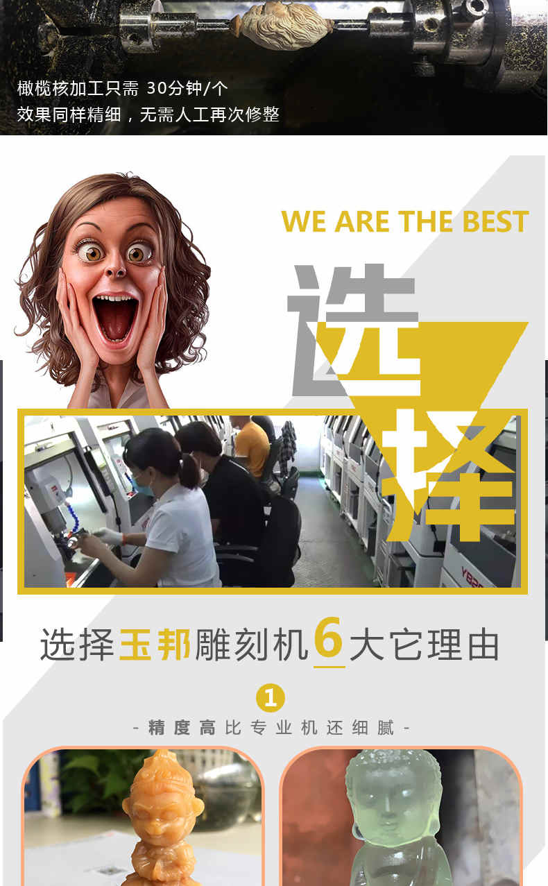 橄榄核雕刻机图片